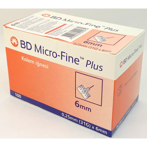 BD Miro-Fine Plus 6mm 