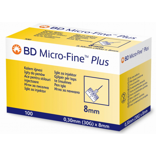 BD Miro-Fine Plus 8mm