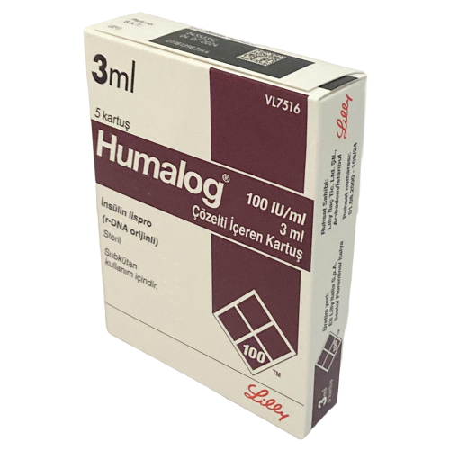 Humalog Cartridge 100 